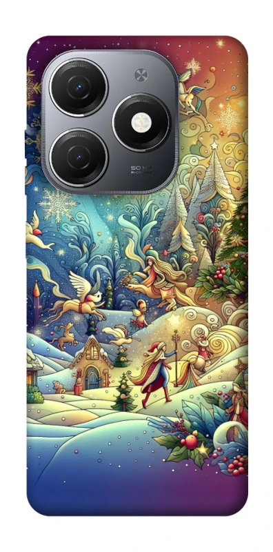 Чохол на TECNO Spark 20 Christmas spirit ver.13 фото 1 з 1