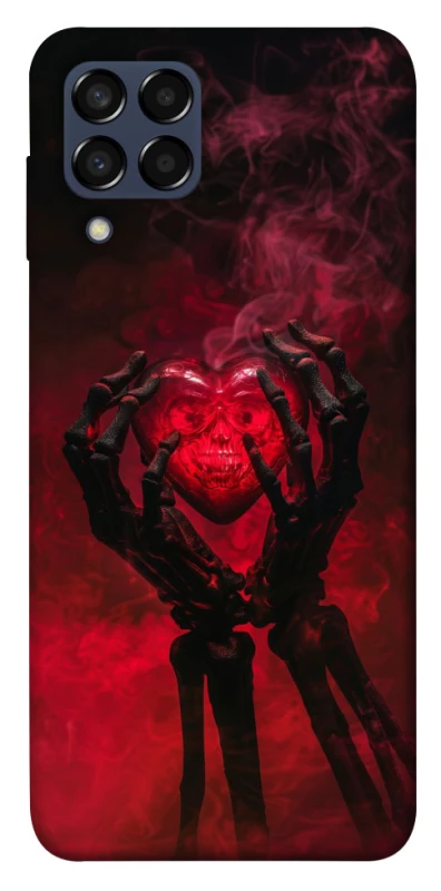 Чохол на Samsung Galaxy M33 5G Heart in the hands of a skeleton фото 1 з 1