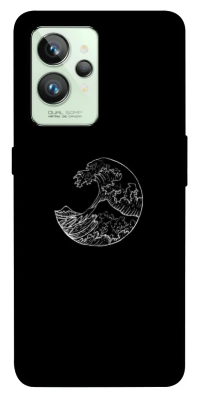 Чехол на Realme GT2 Black tsunami фото 1 из 1