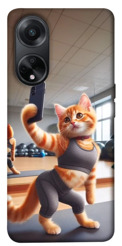 Чехол на Oppo A58 4G Кошечка фото 1 из 1