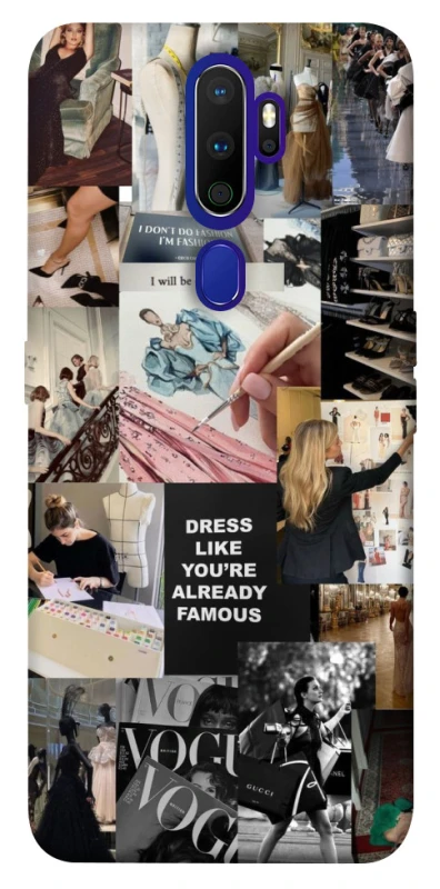 Чохол на Oppo A5 (2020) / Oppo A9 (2020) Fashion collage ver.11 фото 1 з 1