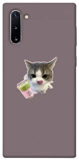 Чохол на Samsung Galaxy Note 10 cat matcha фото 1 з 1