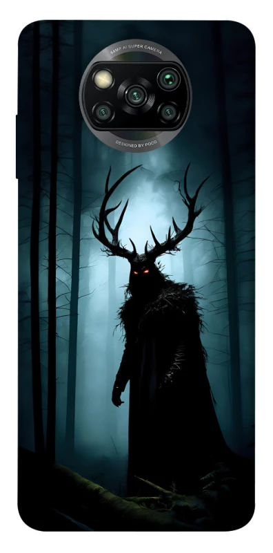 Чехол на Xiaomi Poco X3 NFC / Poco X3 Pro Forest demon фото 1 из 1