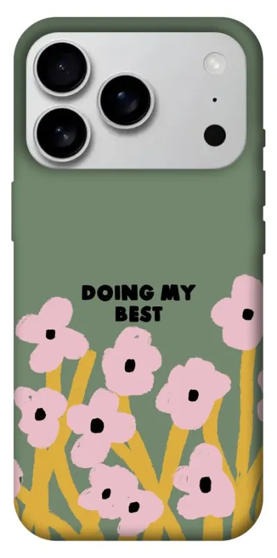 Чохол на Apple iPhone 18 Pro Max Doing my best фото 1 з 1