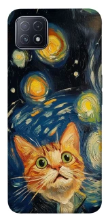 Чохол на Oppo A73 paint cat фото 1 з 1