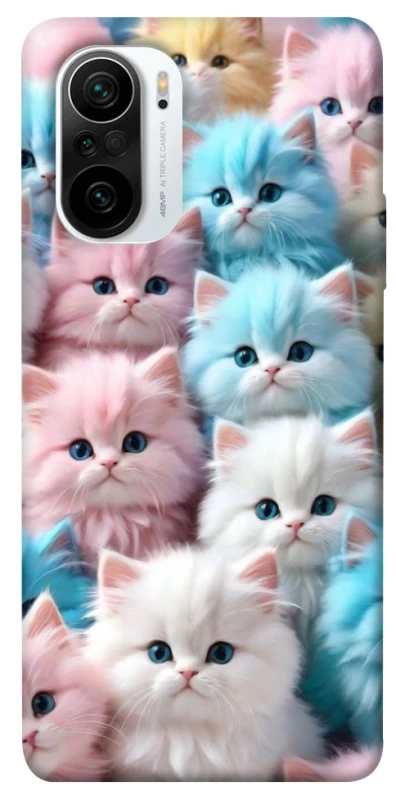 Чохол на Xiaomi Redmi K40 / K40 Pro / K40 Pro+ / Poco F3 Kittie Love фото 1 з 1