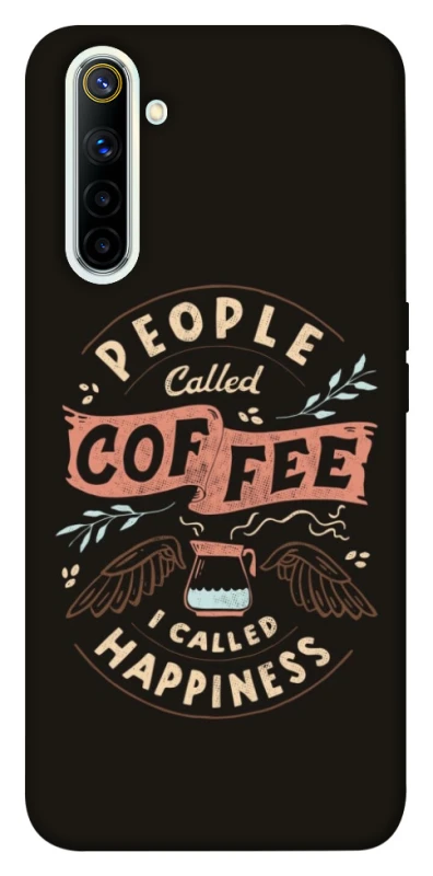 Чохол на Realme 6 Сoffee happiness фото 1 з 1