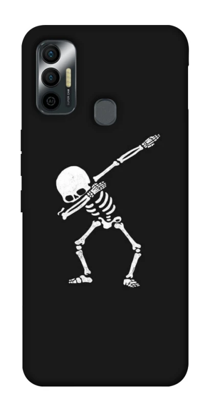 Чохол на TECNO Spark 7 Halloween skeleton фото 1 з 1