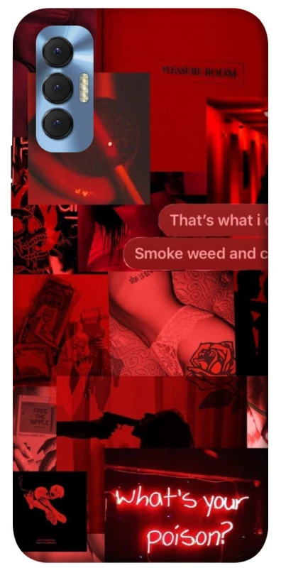 Чохол на TECNO Spark 8P Love collage ver.1 фото 1 з 1