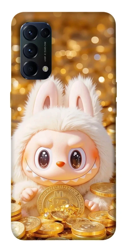 Чохол на Oppo Reno 5 4G Bitcoin Labubu фото 1 з 1