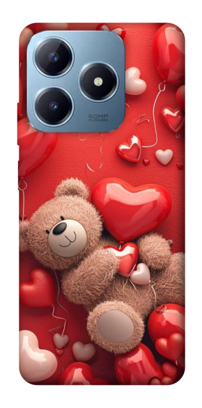 Чохол на Realme C63 bear in hearts фото 1 з 1