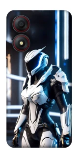 Чехол на ZTE Blade A34 4G Cyber space girl ver.6 фото 1 из 1