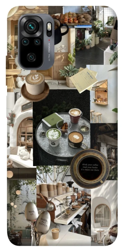 Чохол на Xiaomi Poco M5s Coffee collage ver.4 фото 1 з 1
