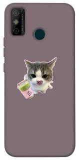 Чохол на TECNO Spark 6 Go cat matcha фото 1 з 1