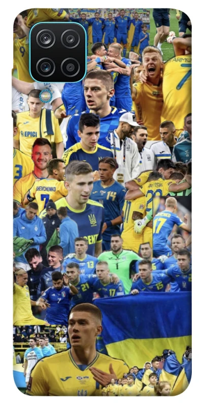 Чехол на Samsung Galaxy M12 UA-Football ver.6 фото 1 из 1