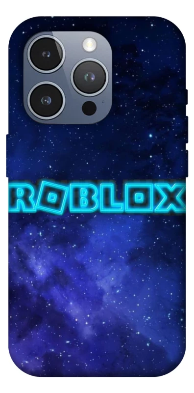 Чохол на Apple iPhone 16 Pro Max Roblox Space Logo Blue фото 1 з 1