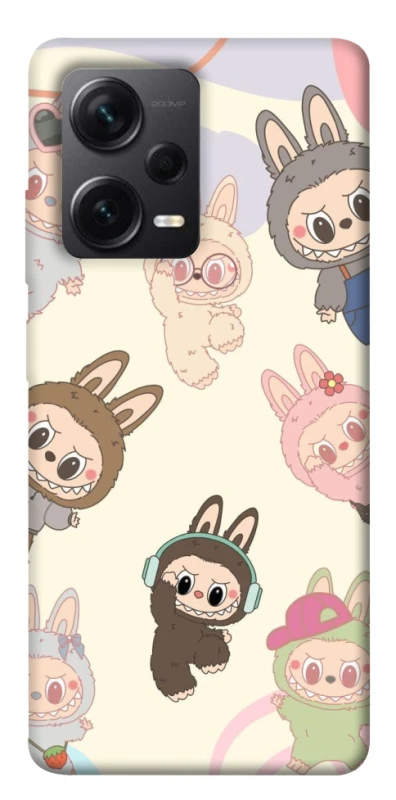 Чехол на Xiaomi Redmi Note 12 Pro+ 5G Labubu Dance фото 1 из 1