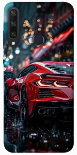 Чехол на Huawei Y6p Red sports car фото 1 из 1