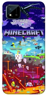 Чехол на Realme C20 Minecraft world фото 1 из 1