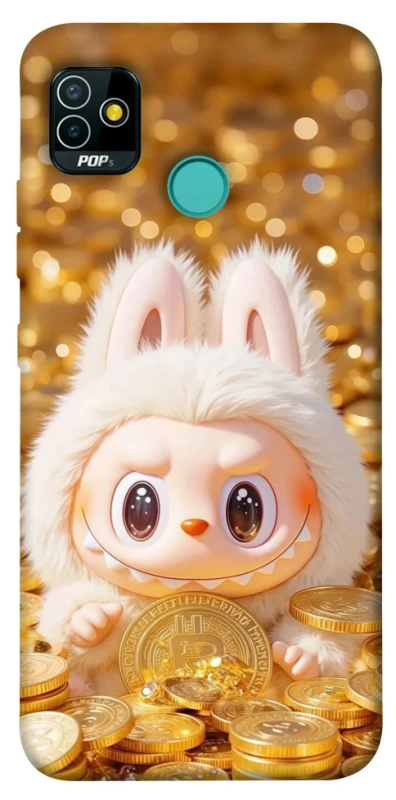 Чохол на TECNO POP 5 Bitcoin Labubu фото 1 з 1