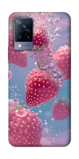 Чохол на Vivo V21 Полуниця в воді фото 1 з 1