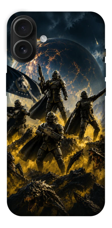 Чохол на Apple iPhone 16 Plus HELLDIVERS фото 1 з 1