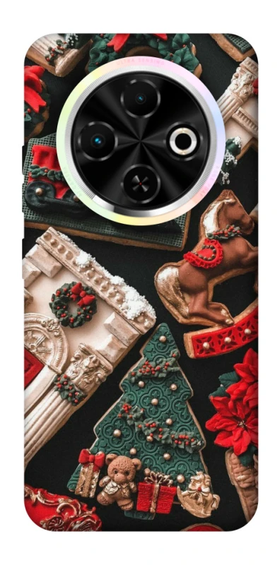 Чохол на TECNO Spark 30C Новорічний v20 фото 1 з 1