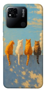 Чехол на Xiaomi Redmi 10A cats on wall фото 1 Чехол на Xiaomi Redmi 10A cats on wall фото 1 из 1