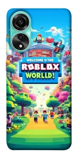 Чехол на Oppo A78 4G Roblox World фото 1 из 1