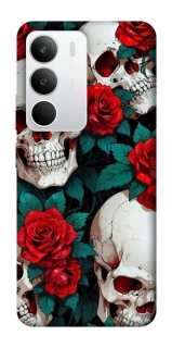 Чохол на Realme C71 skull and rose фото 1 з 1