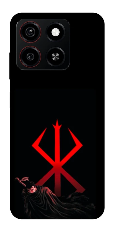 Чохол на ZTE Blade A35 4G Berserk Red Logo фото 1 з 1