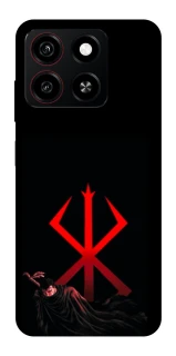 Чехол на ZTE Blade A35 4G Berserk Red Logo фото 1 из 1