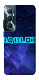 Чохол на Realme C65 4G Roblox Space Logo Blue фото 1 з 1