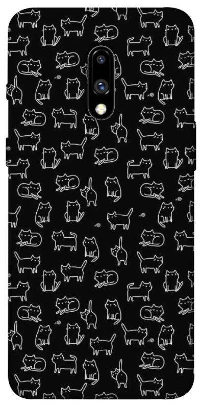Чехол на OnePlus 7 Black Cats фото 1 из 1