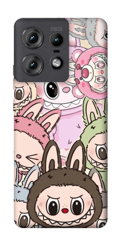 Чохол на Motorola Edge 50 Pro All Labubu 3 фото 1 з 1