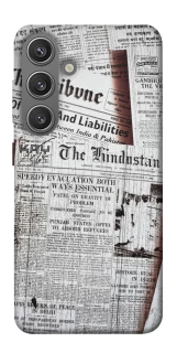 Чехол на Samsung Galaxy S24+ Газеты фото 1 из 1