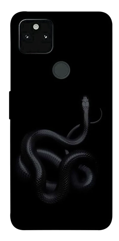 Чохол на Google Pixel 5A Black snake фото 1 з 1