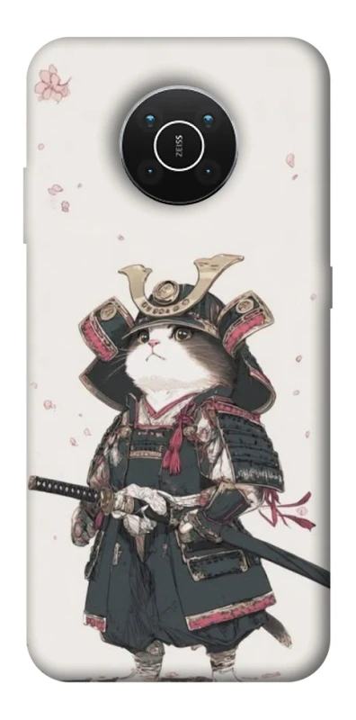 Чехол на Nokia X10 / X20 Samurai Cat Warrior фото 1 из 1