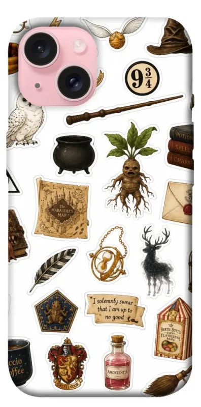 Чохол на Apple iPhone 15 (6.1") Harry Potter mood фото 1 з 1