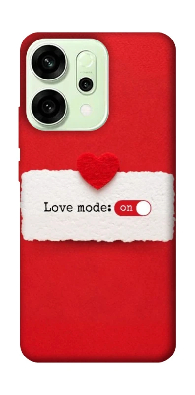 Чохол на Oppo Reno 14 Love Mode ON фото 1 з 1