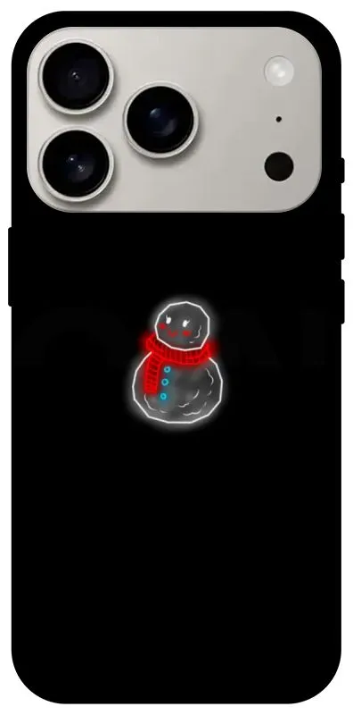 Чохол на Apple iPhone 18 Pro Snowman фото 2 з 2