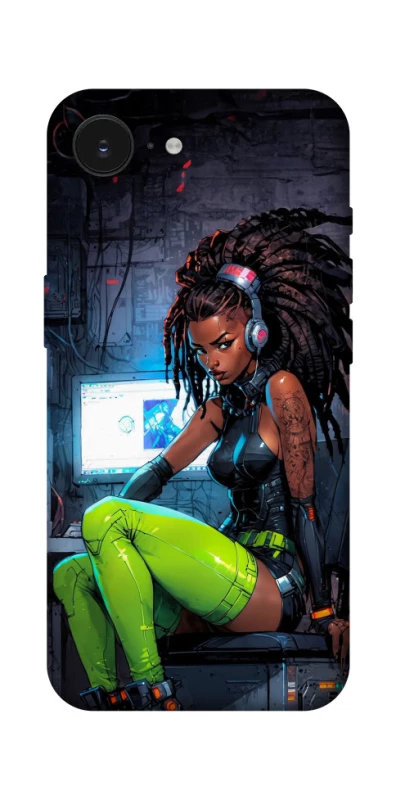 Чохол на Apple iPhone 16e (6.1") Cyber girl фото 1 з 1