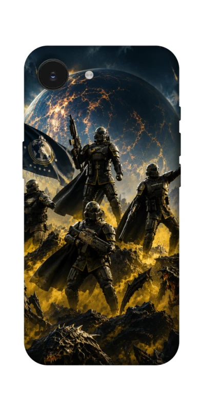 Чохол на Apple iPhone 16e (6.1") HELLDIVERS фото 1 з 1