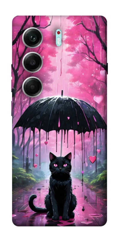 Чохол на Tecno Camon 40 Pro 5G Black cat фото 1 з 1