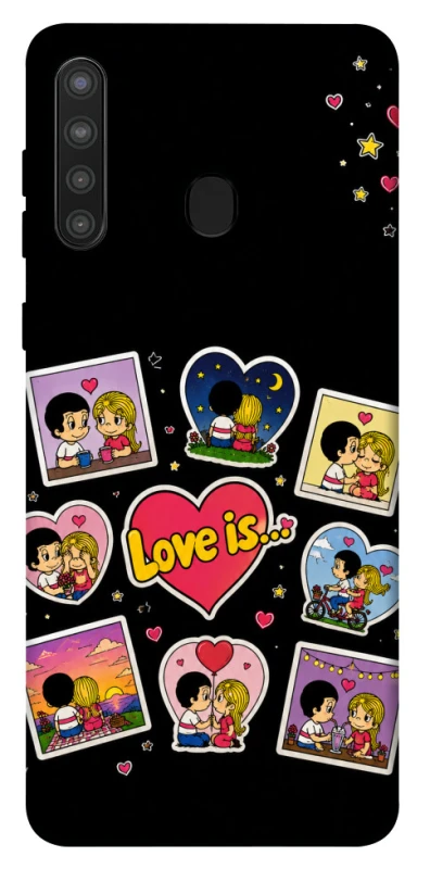Чохол на Samsung Galaxy A21 Love is ver.2 фото 1 з 1