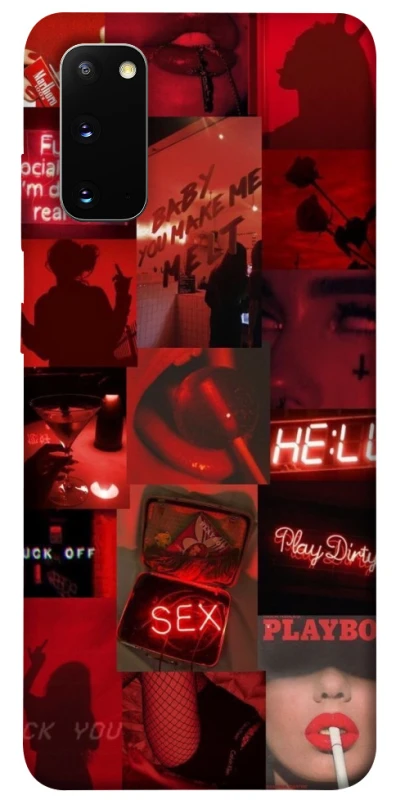 Чехол на Samsung Galaxy S20 Love collage ver.3 фото 1 из 1