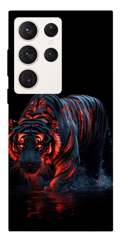 Чохол на Samsung Galaxy S23 Ultra fire tiger фото 1 з 1