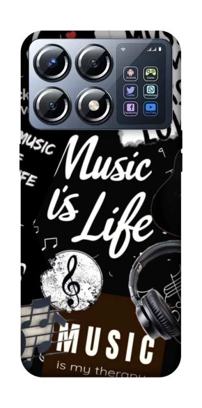 Чохол на Xiaomi POCO X8 Pro Music is Life фото 1 з 1