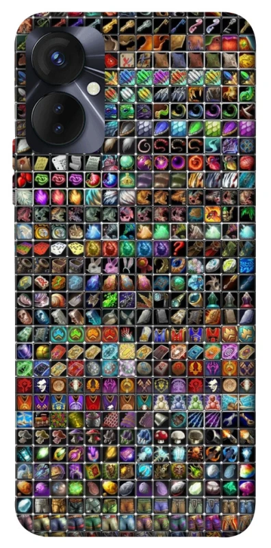 Чохол на TECNO Spark 9 Pro (KH7n) Inventory menu ver.1 фото 1 з 1