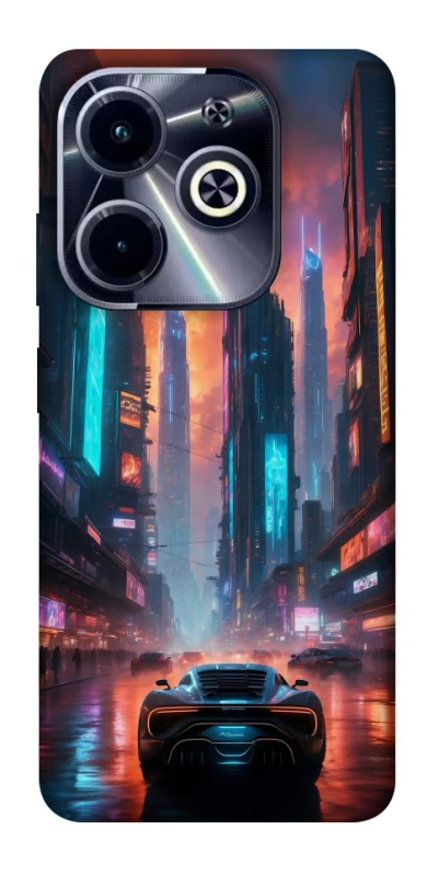 Чехол на Infinix Hot 40i Cyber city фото 1 из 1